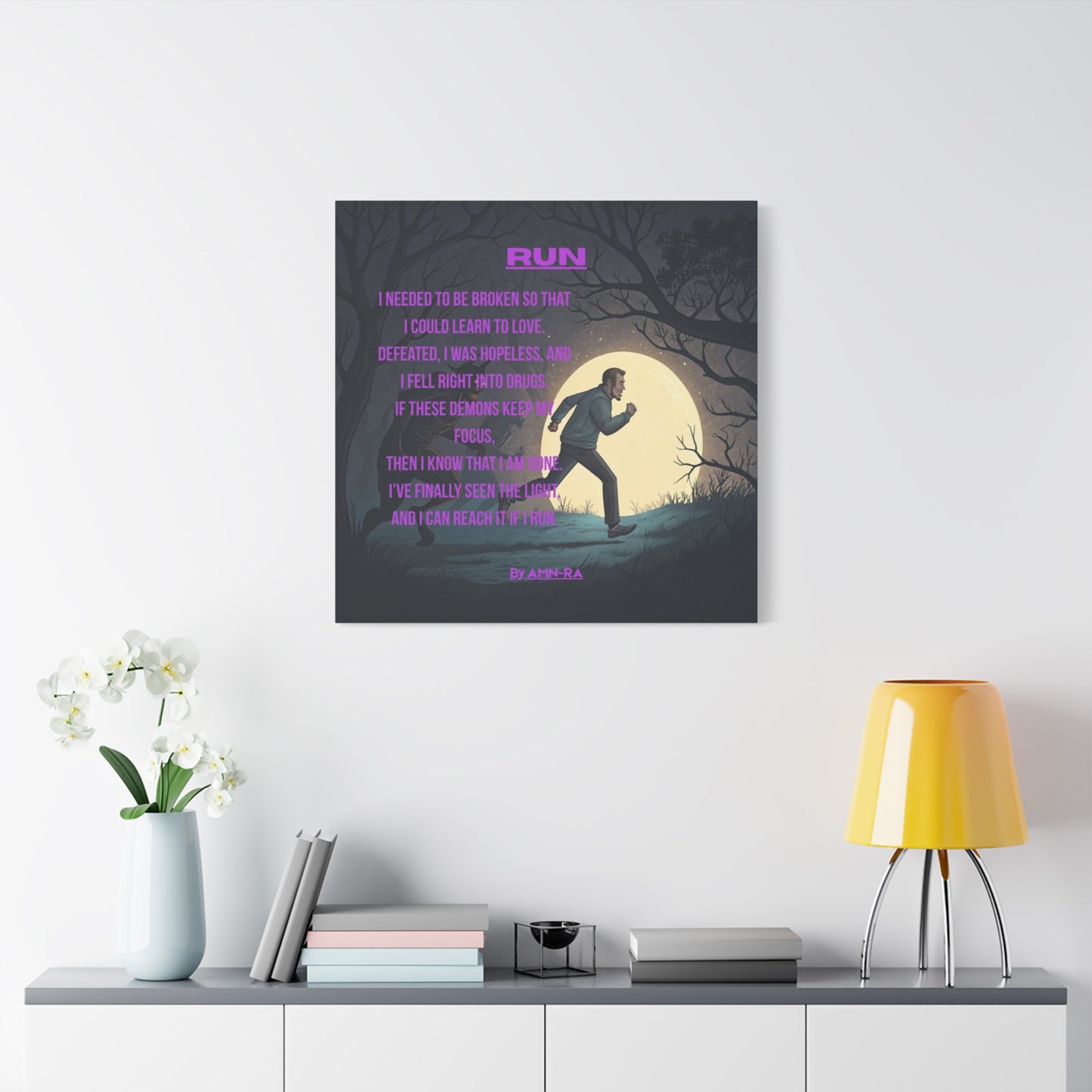 Canvas Print - Run - By AMN-RA