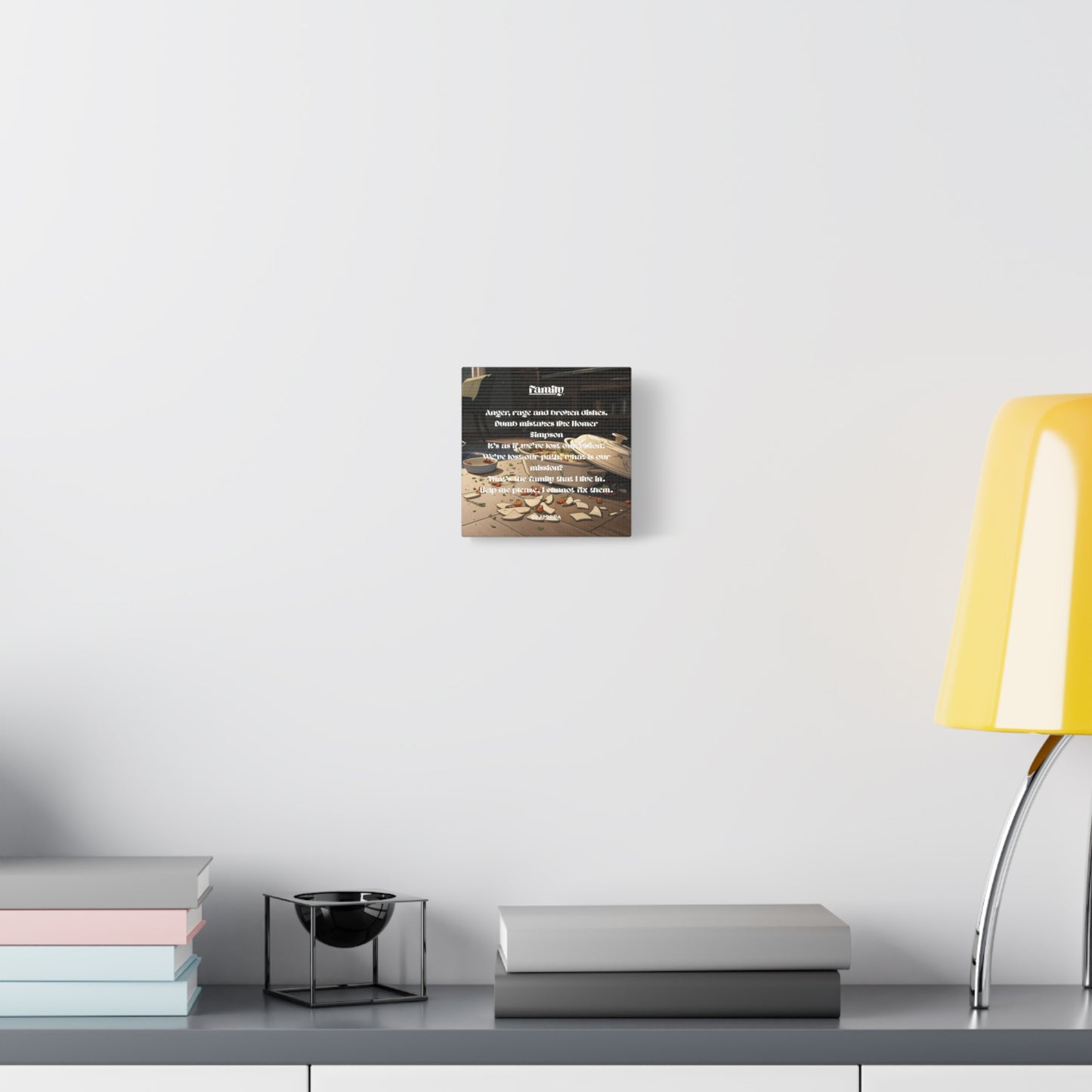 Canvas Print: Family Poem by AMN-RA