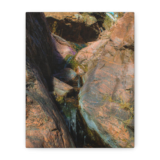 Canvas Print Small Waterfall