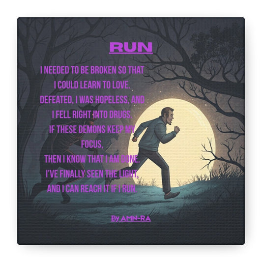 Canvas Print - Run - By AMN-RA