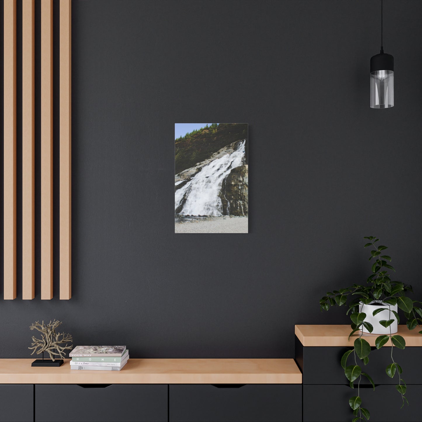 Canvas Print - Mighty Waterfall Photo