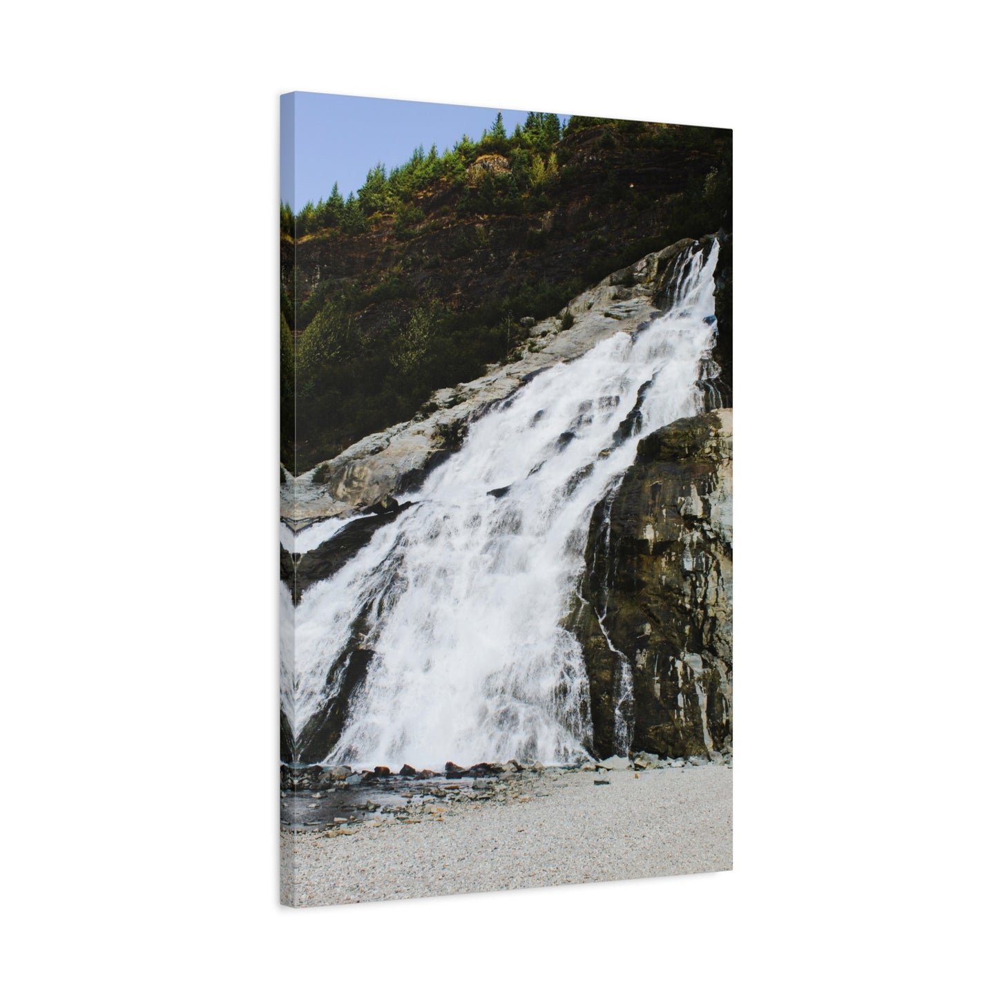 Canvas Print - Mighty Waterfall Photo