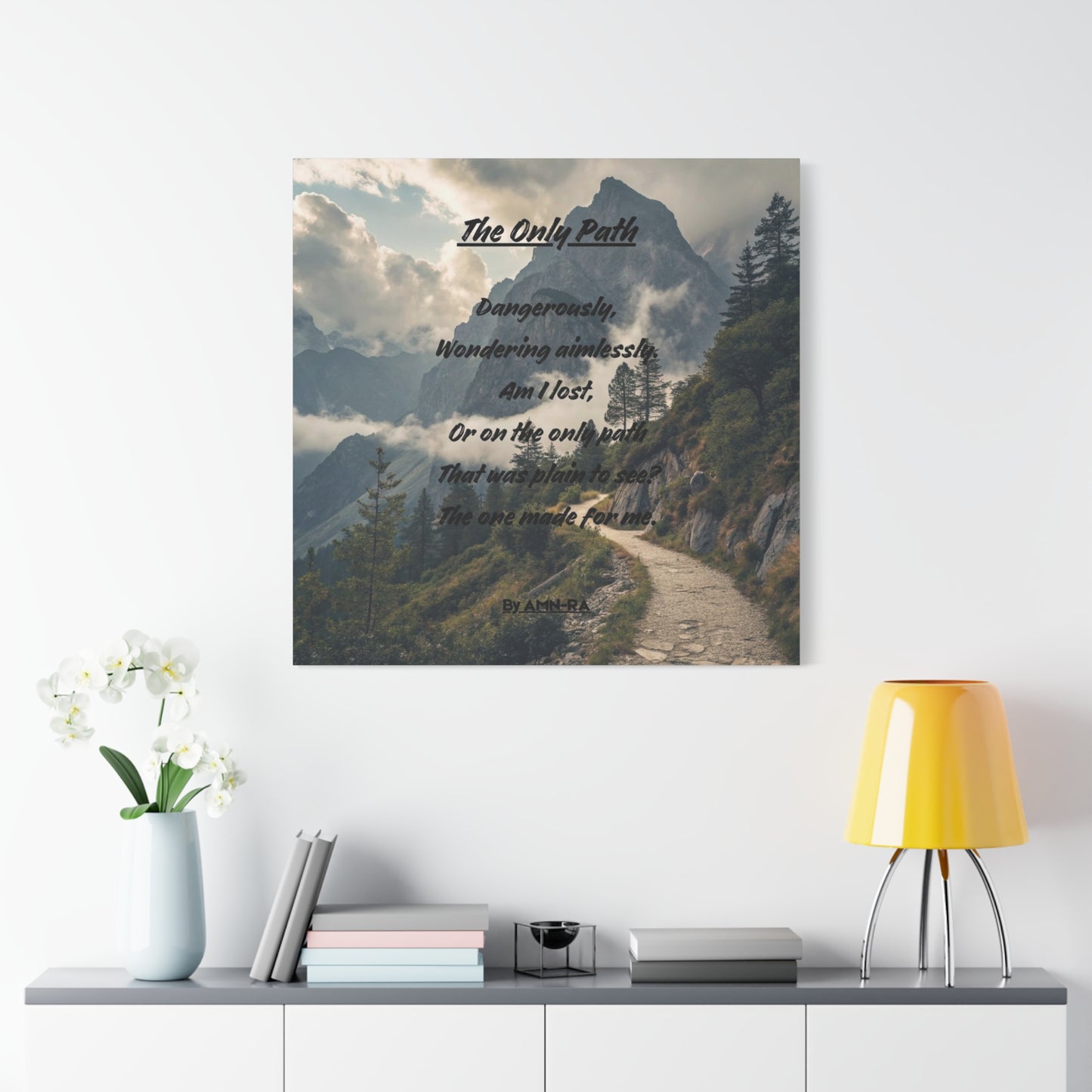 Canvas Print - The Only Path - By AMN-RA