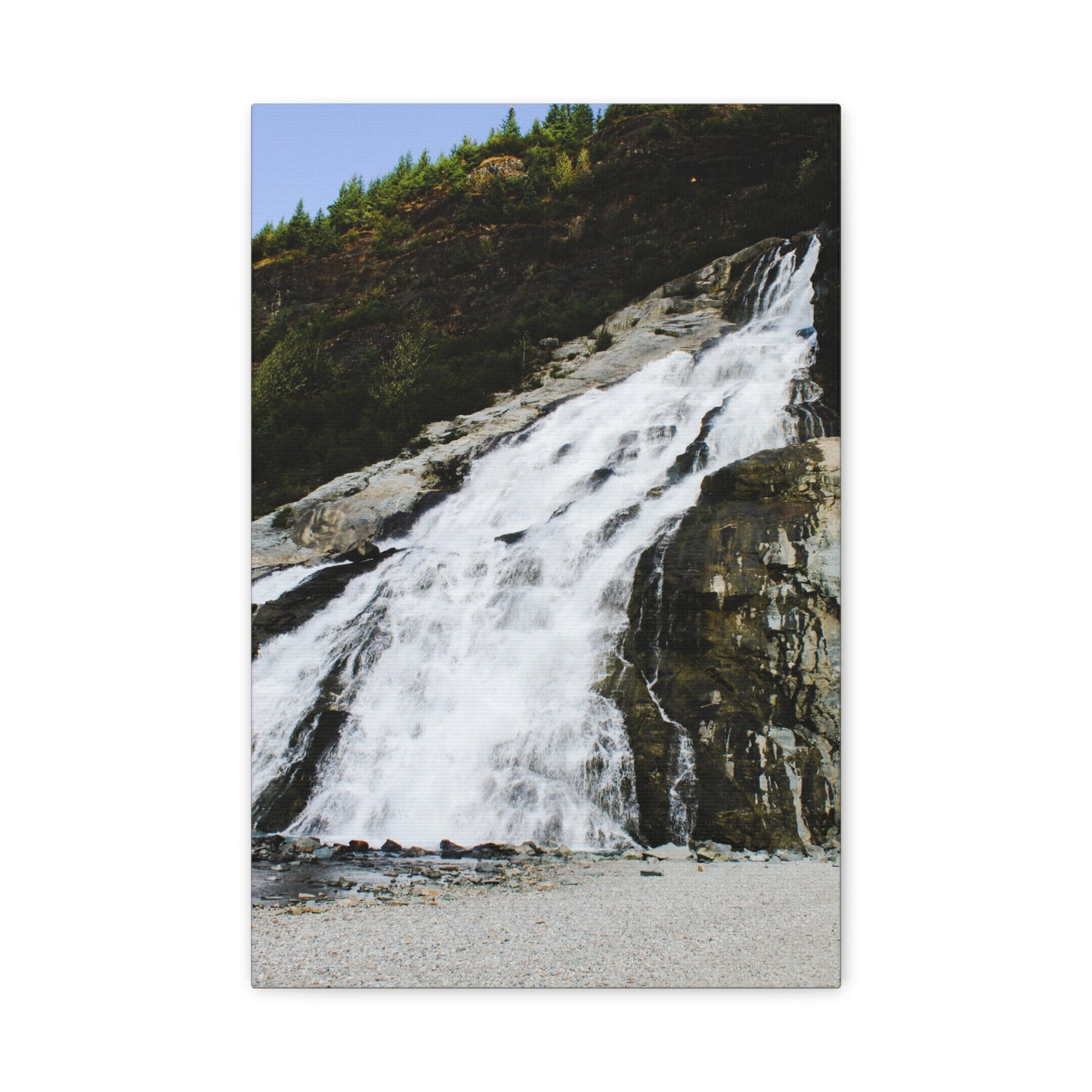 Canvas Print - Mighty Waterfall Photo