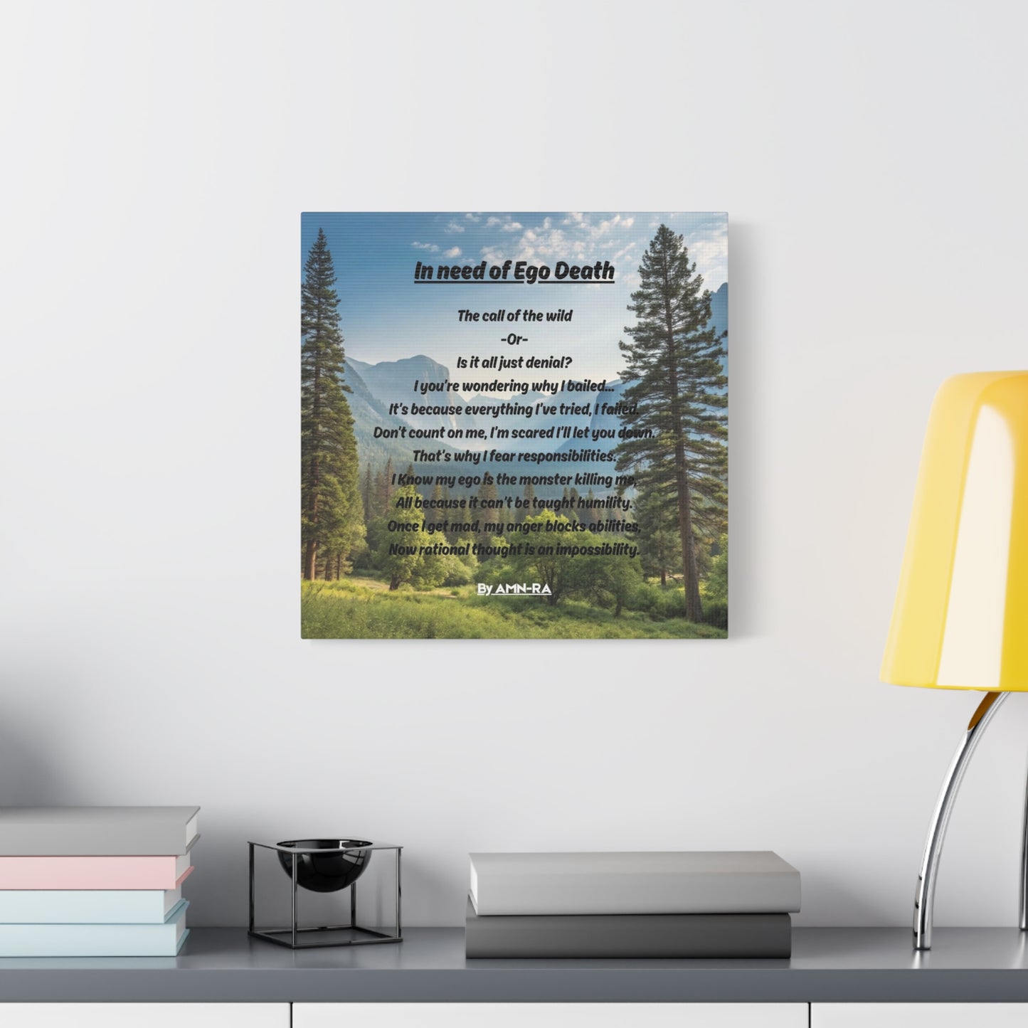 Canvas Print - In Need Of Ego Death - By AMN-RA