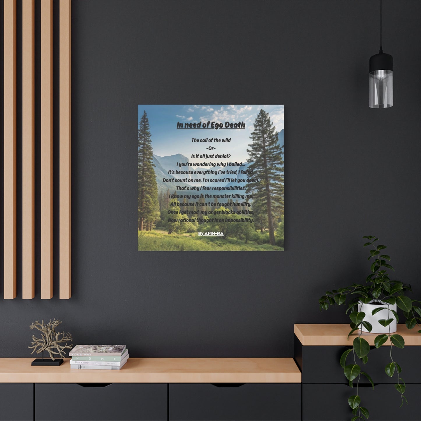 Canvas Print - In Need Of Ego Death - By AMN-RA