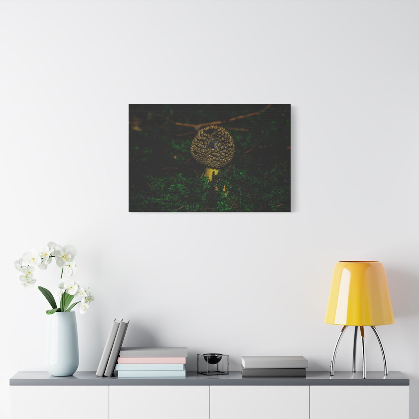 Canvas Print - Micro Mushroom Design