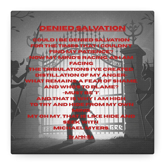 Canvas Print - Denied Salvation - By AMN-RA