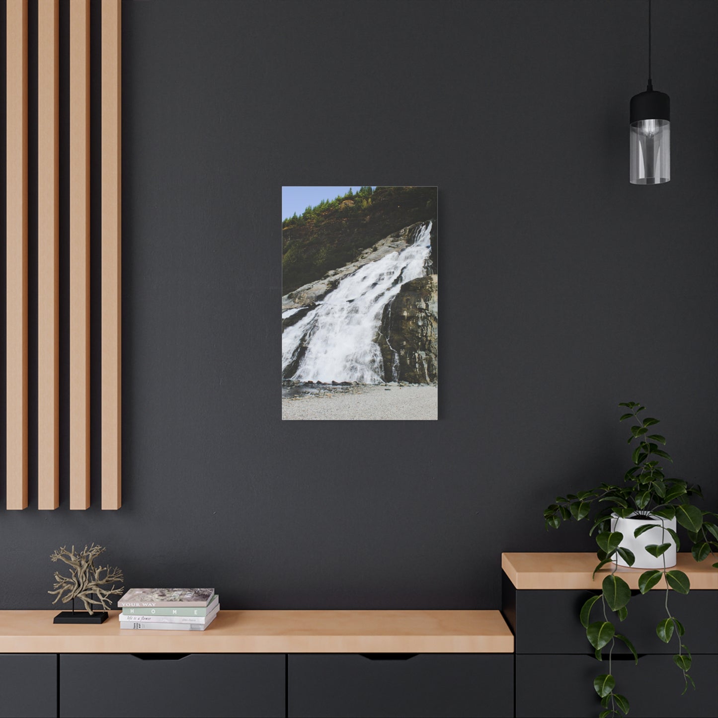 Canvas Print - Mighty Waterfall Photo