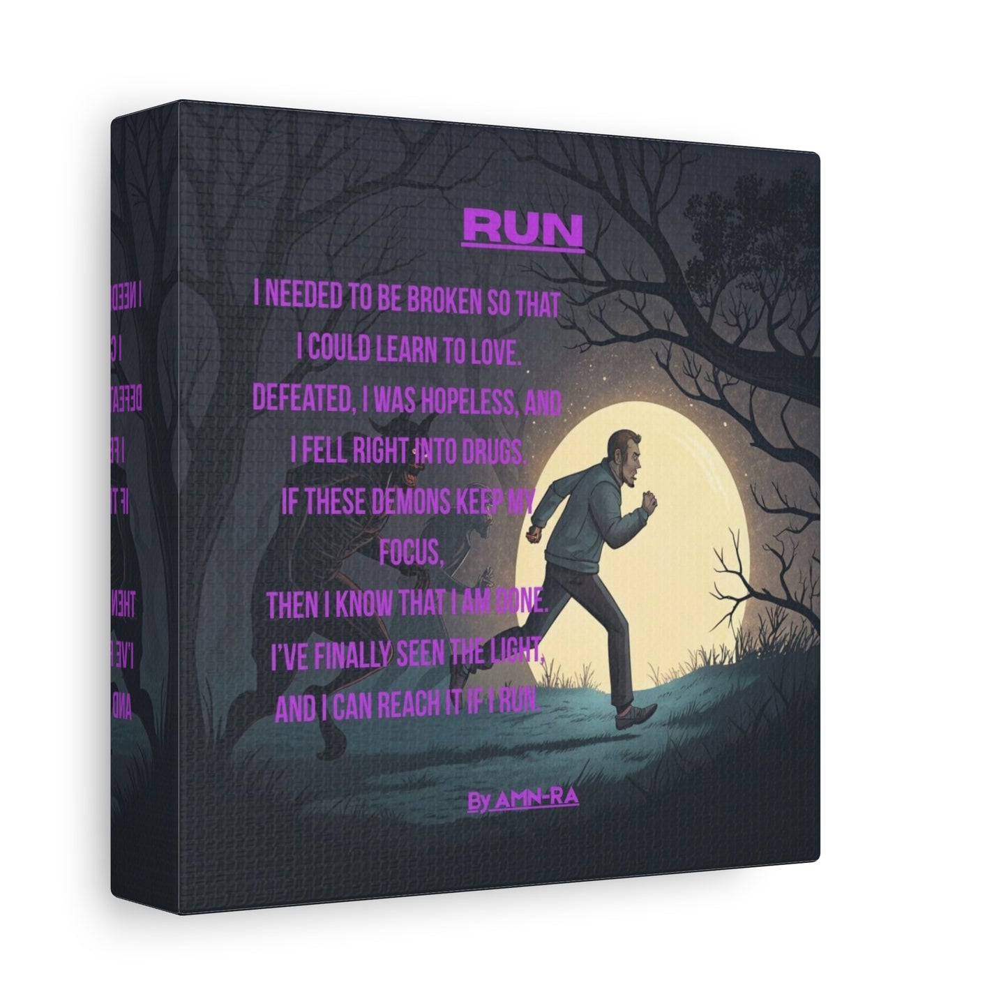 Canvas Print - Run - By AMN-RA