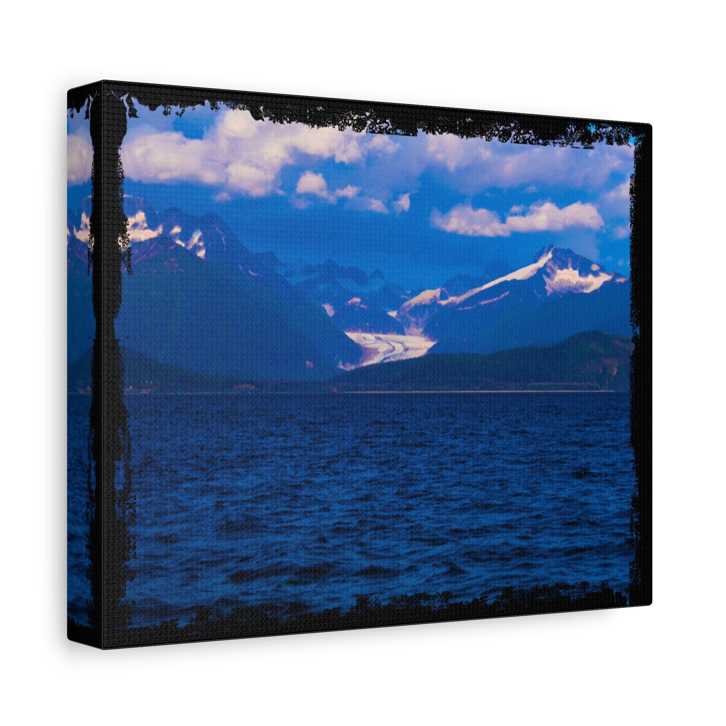 Canvas Print Distant Glacier Photography