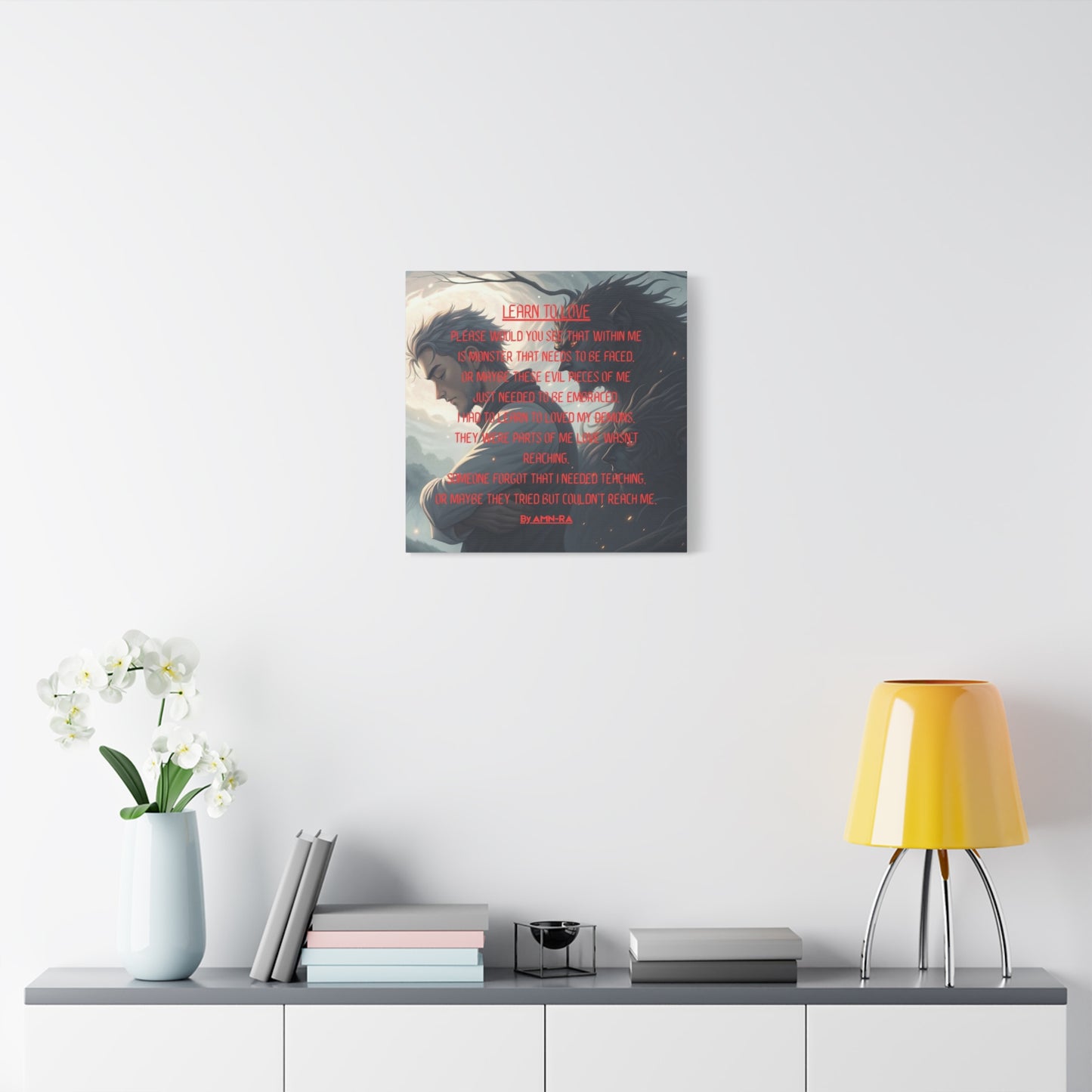 Canvas Print - Learn To Love - By AMN-RA