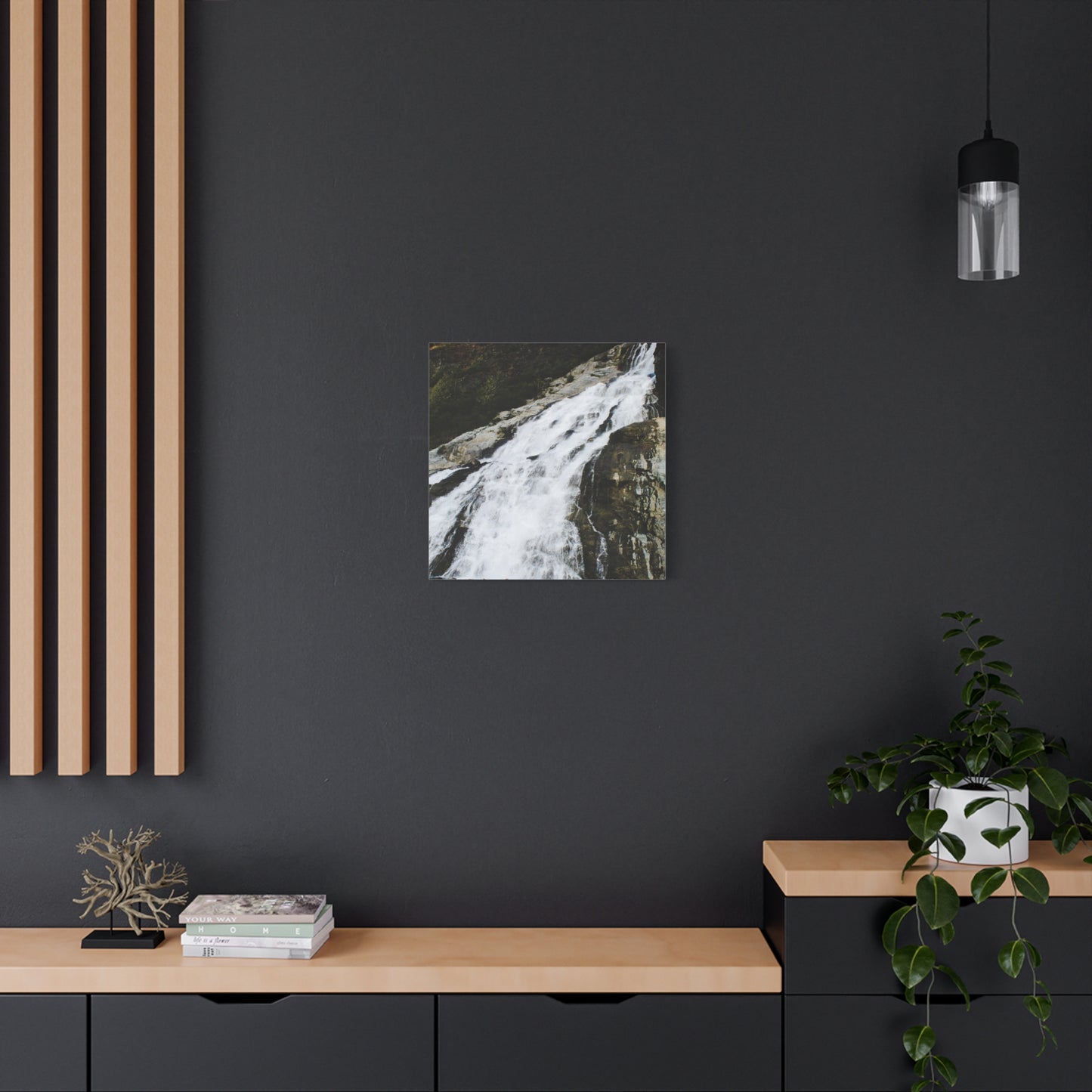 Canvas Print - Mighty Waterfall Photo