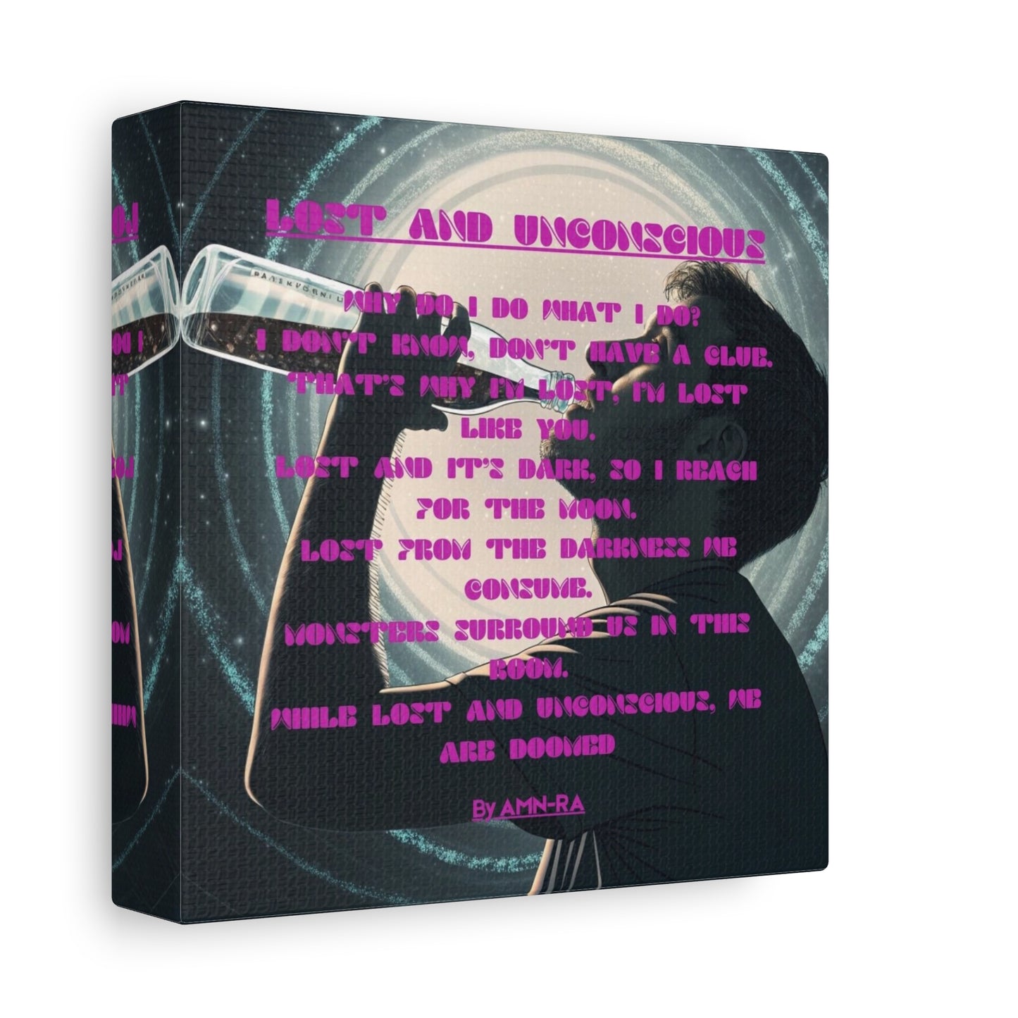 Canvas Print - Lost And Unconscious - By AMN-RA