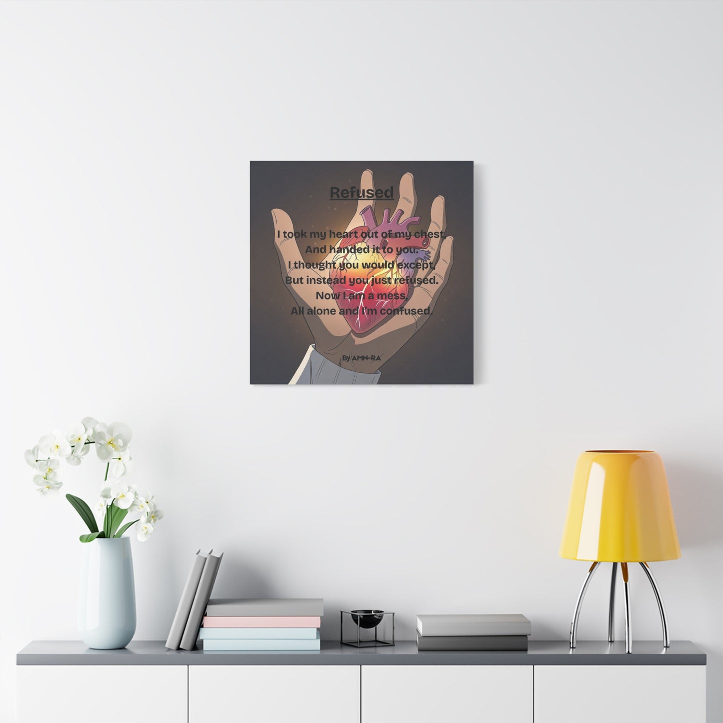 Canvas Poster - Full Color "Refused" by AMN_RA