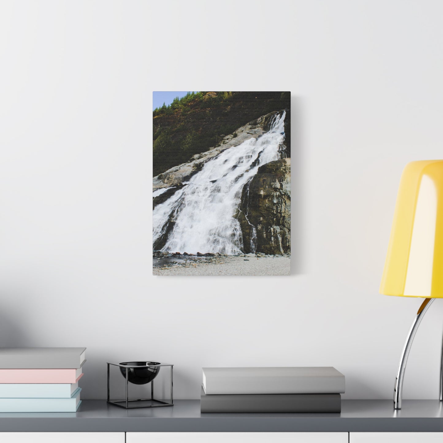 Canvas Print - Mighty Waterfall Photo