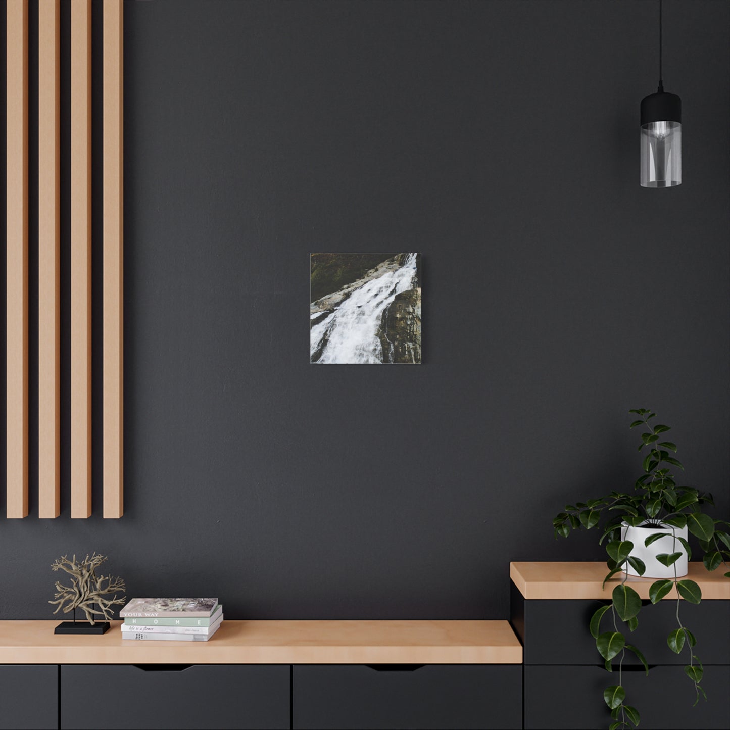 Canvas Print - Mighty Waterfall Photo