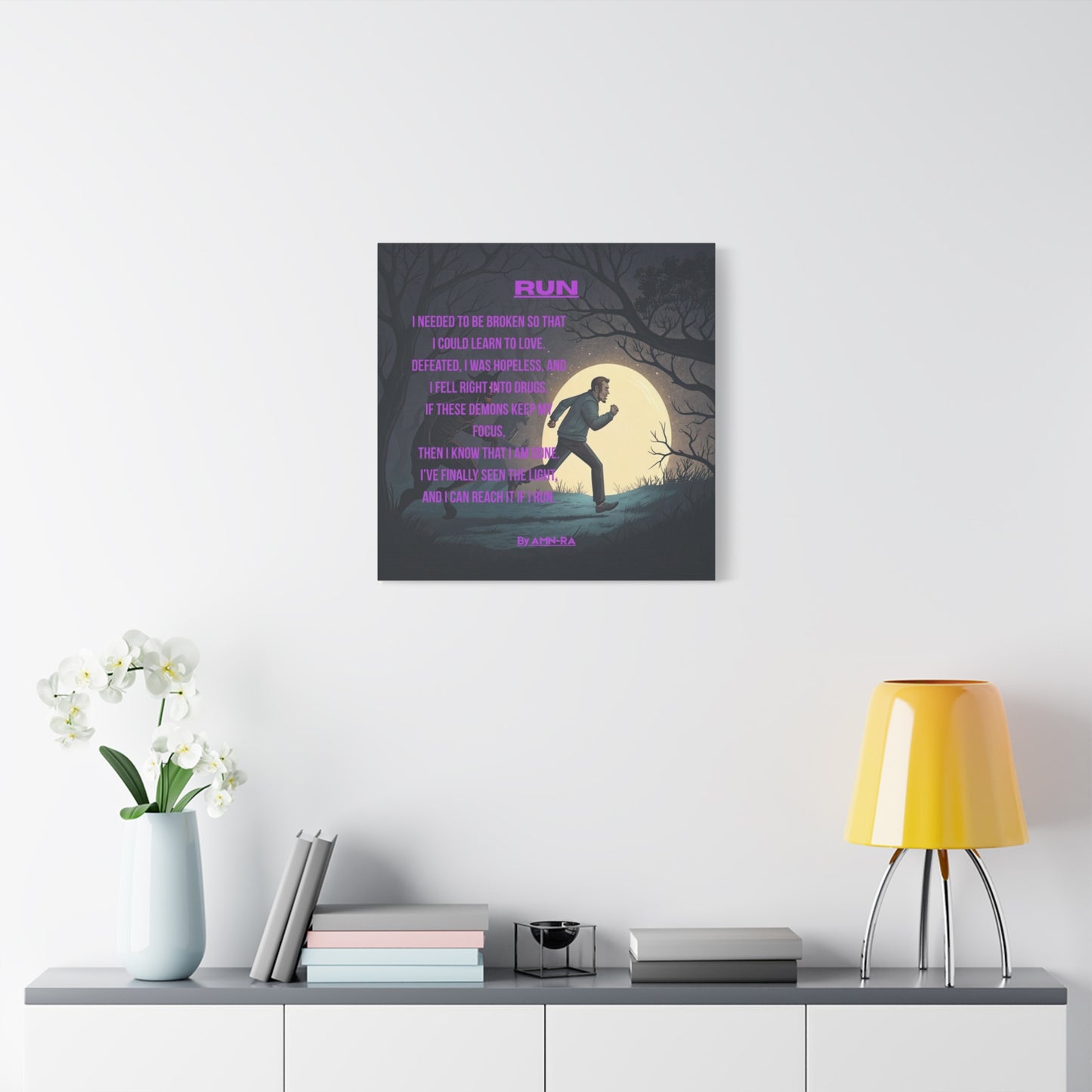 Canvas Print - Run - By AMN-RA