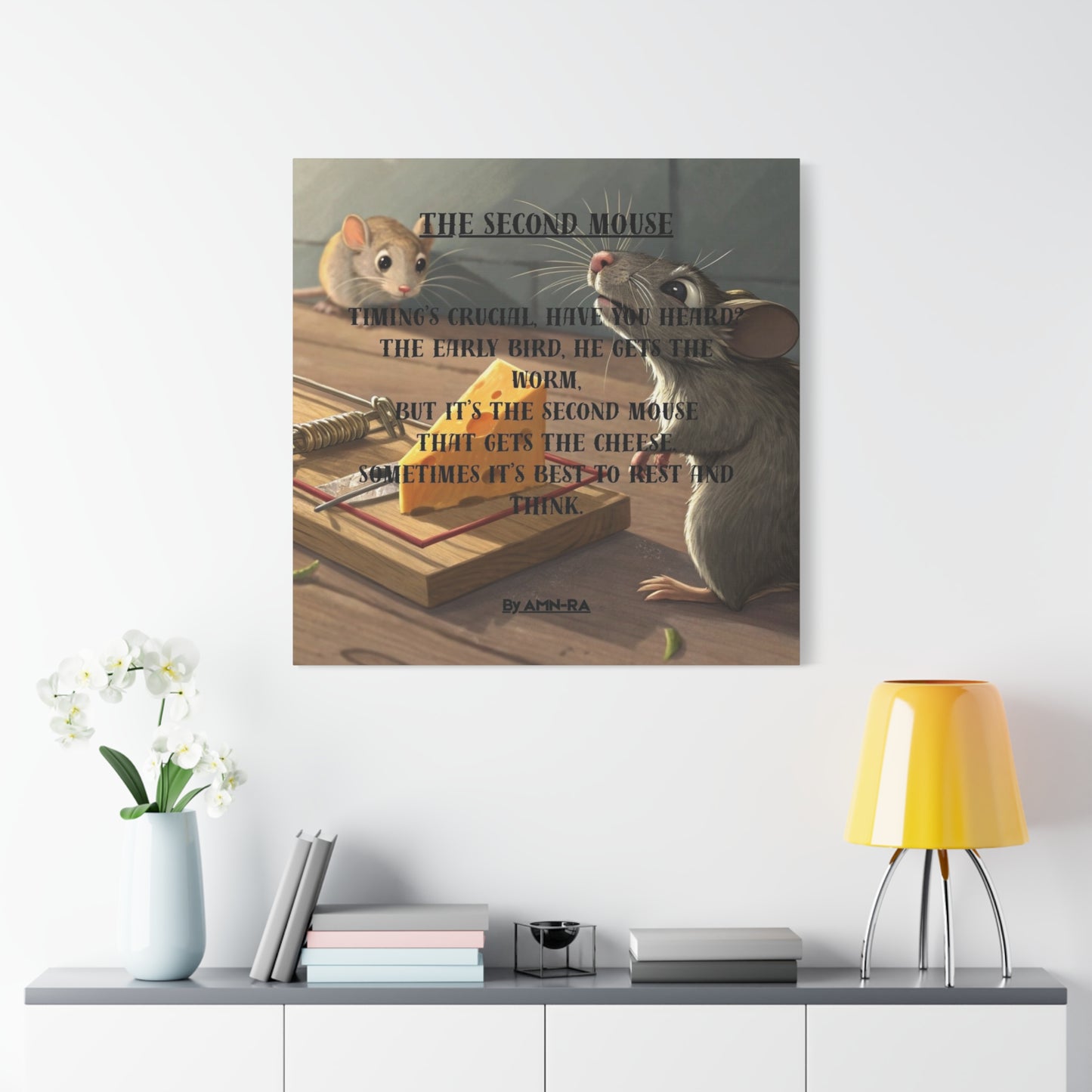 Canvas Print - Second Mouse - By AMN-RA