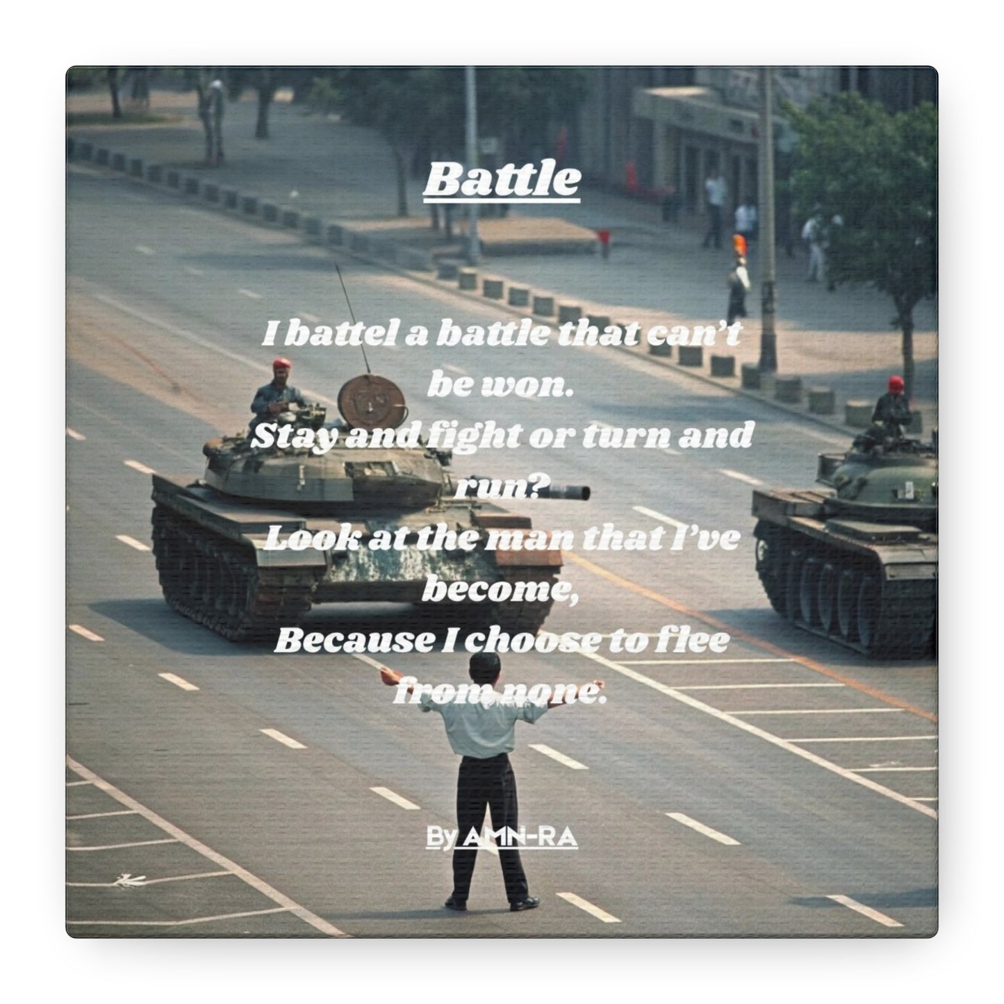 Canvas Print - Battle - By AMN-RA