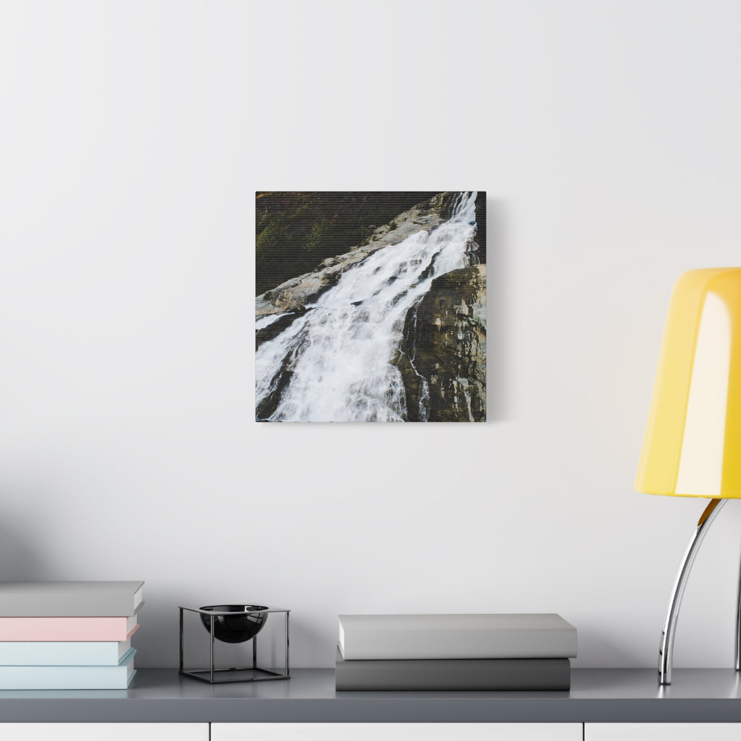 Canvas Print - Mighty Waterfall Photo