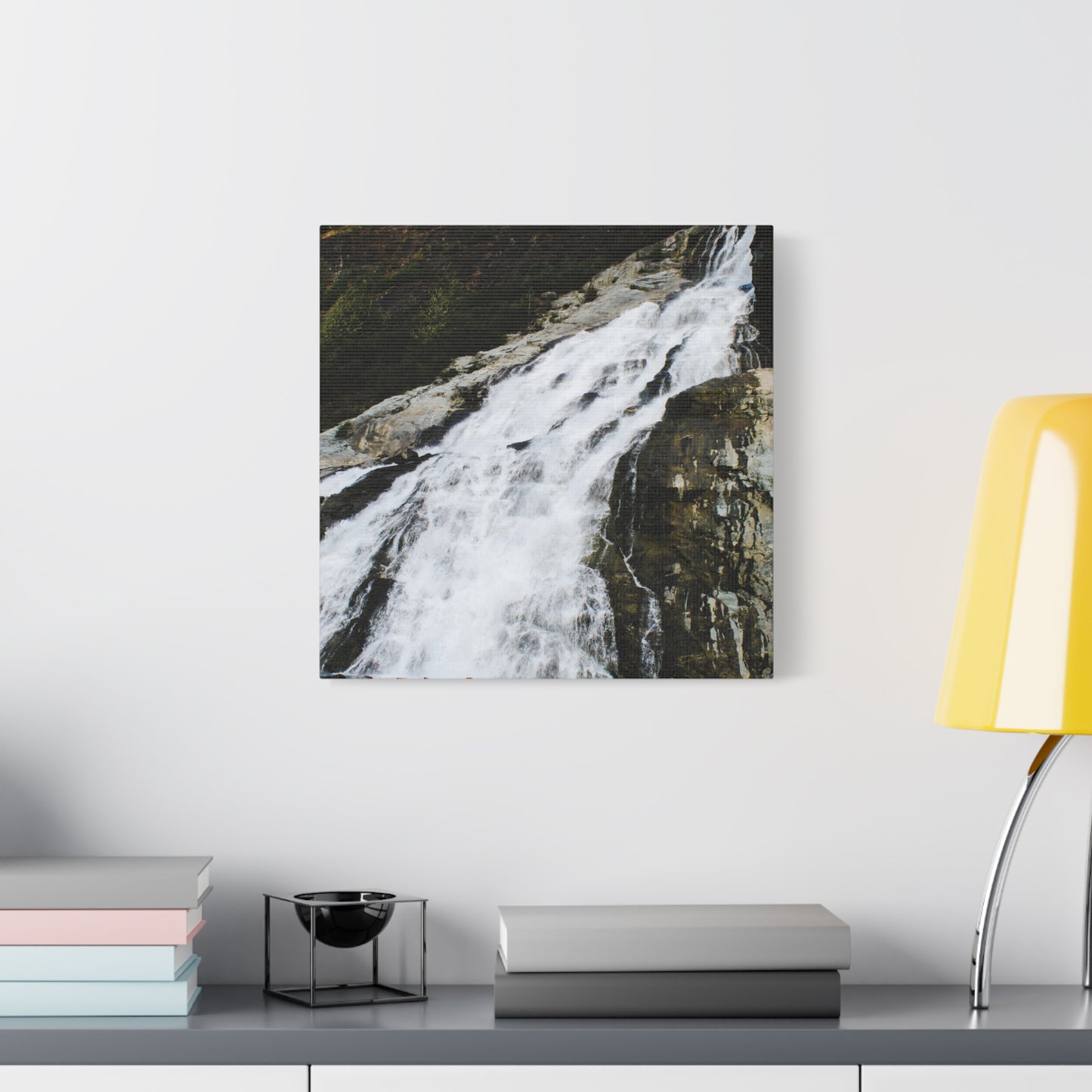 Canvas Print - Mighty Waterfall Photo