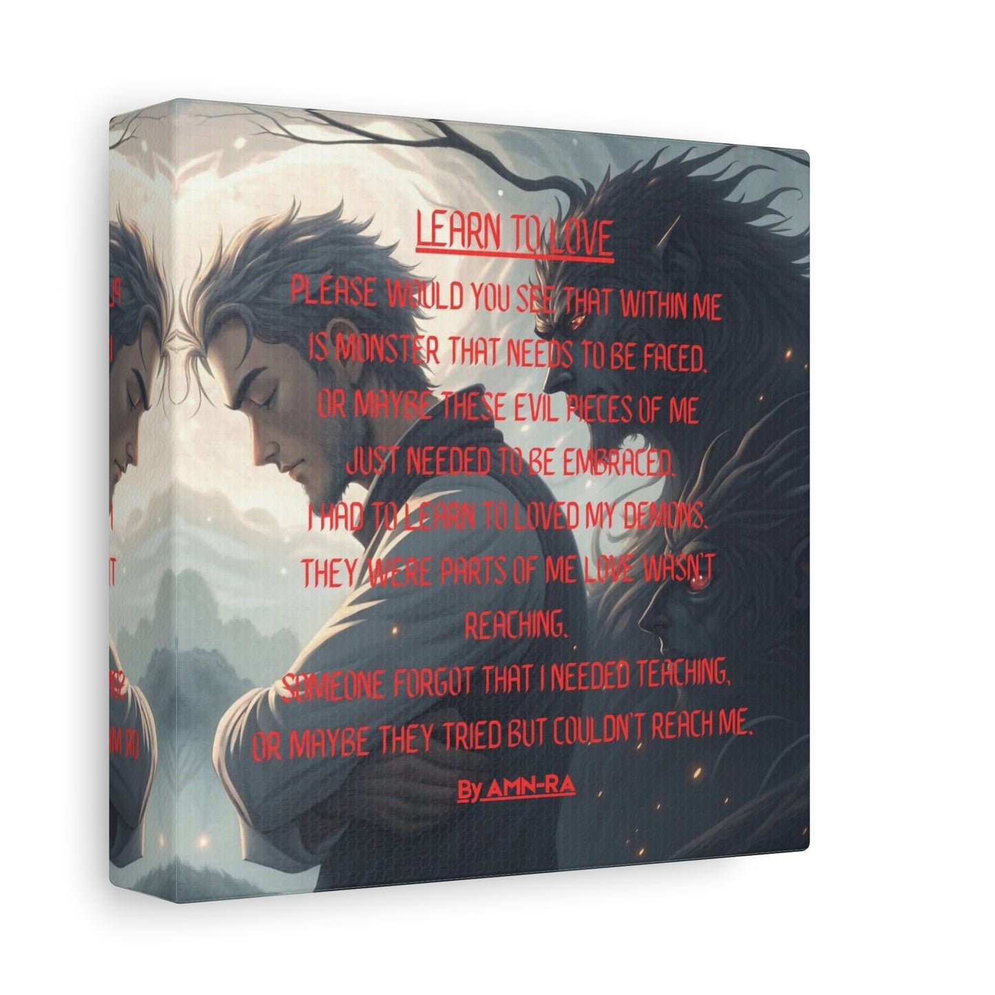Canvas Print - Learn To Love - By AMN-RA
