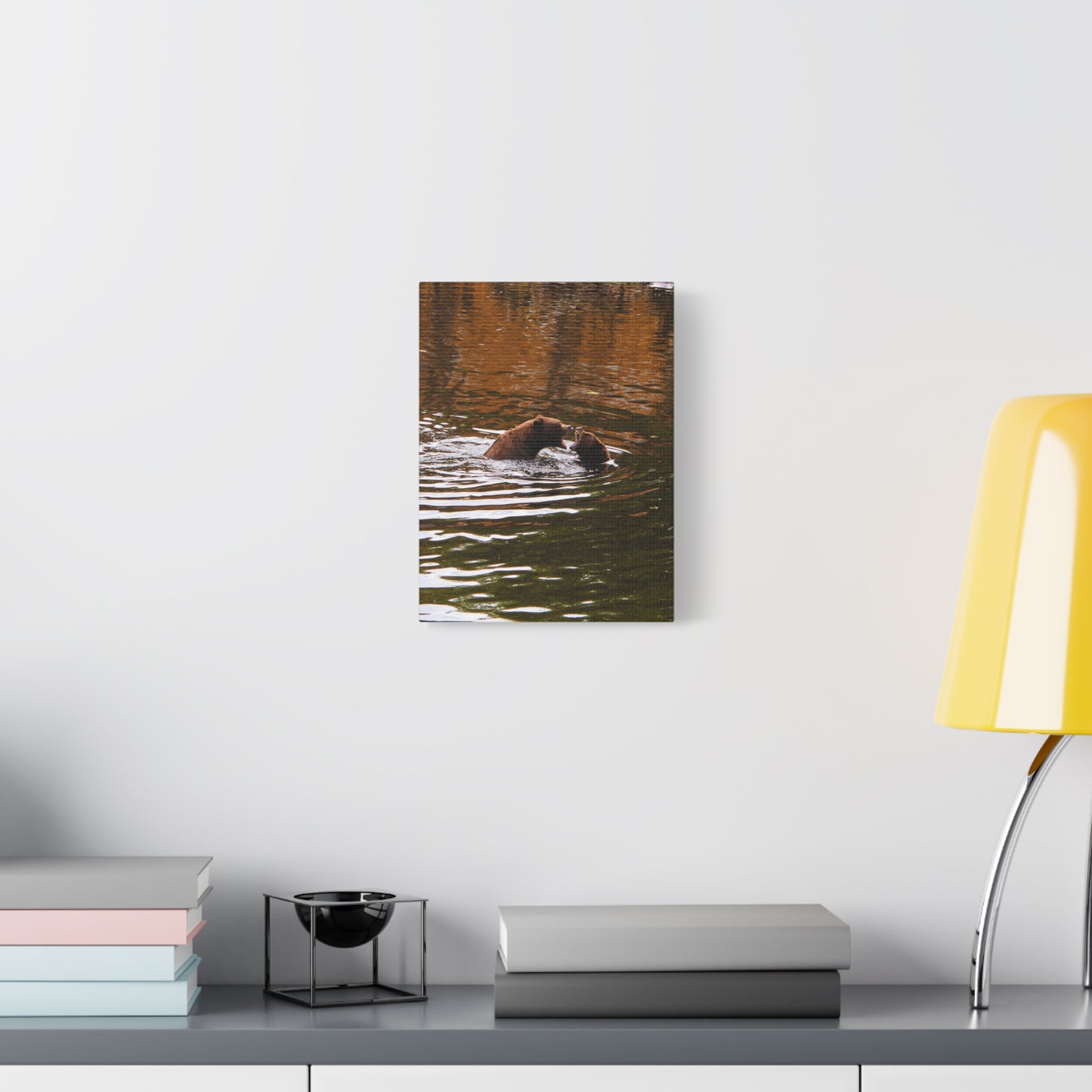 Canvas Print - Talking Bears Photograph