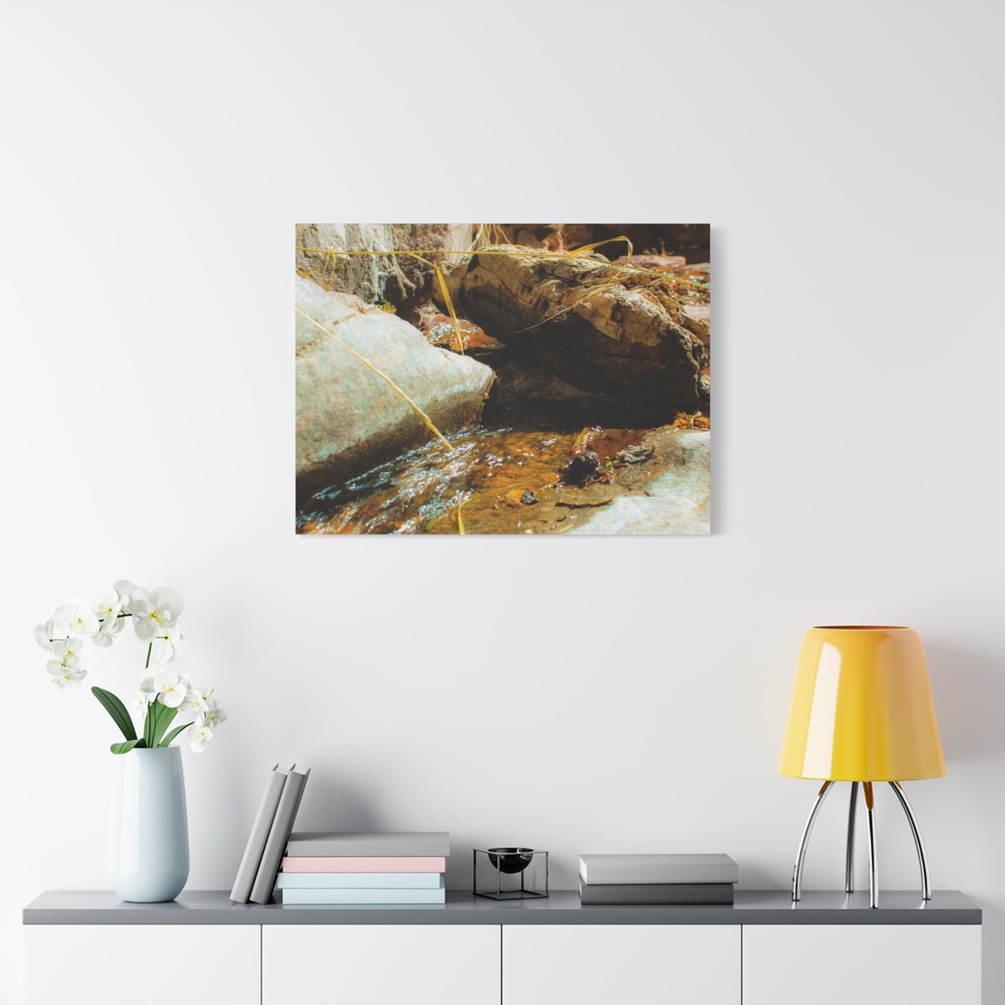 Canvas Print Lazy Log Photography