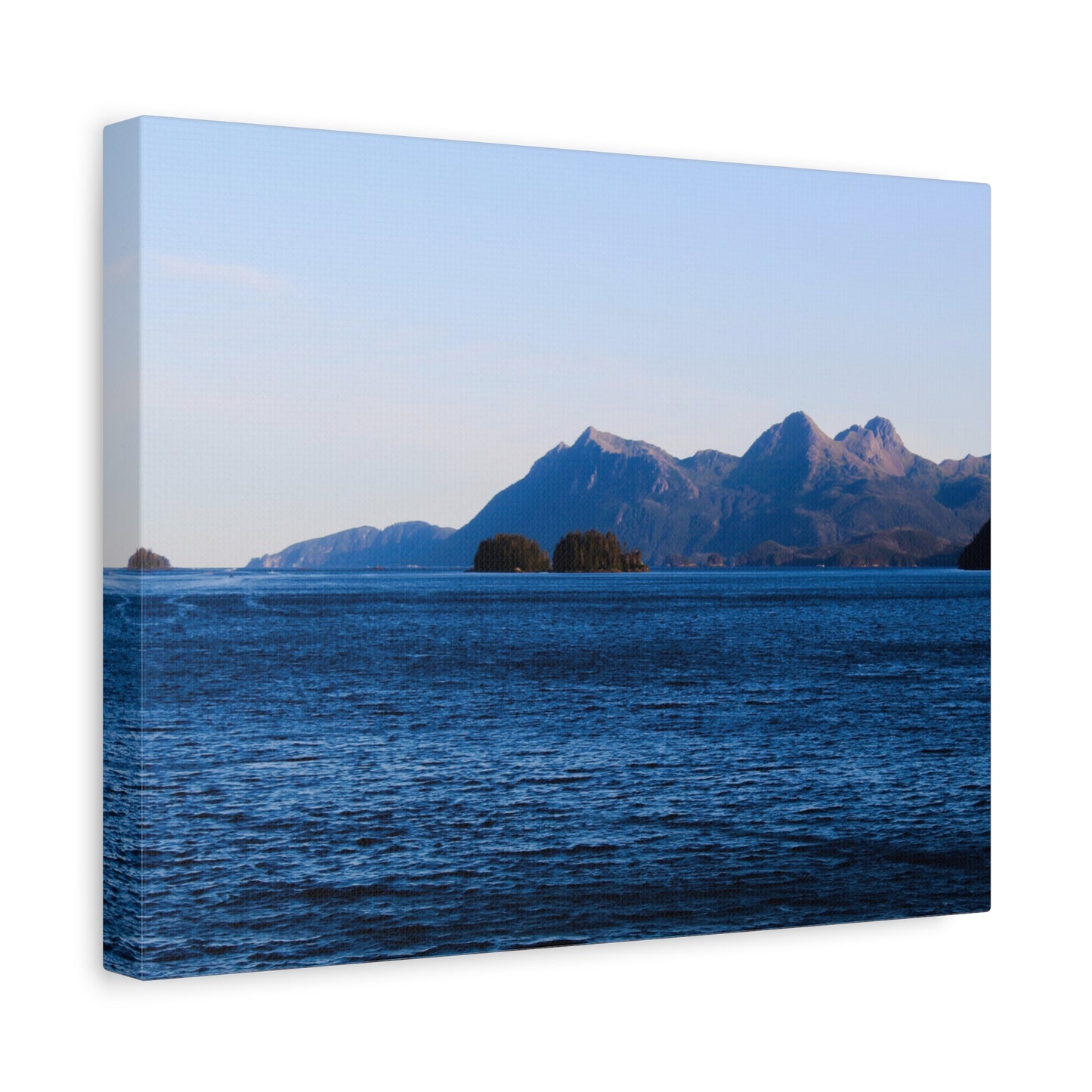 Canvas Print - Where the Mountains Meet the Ocean Photo