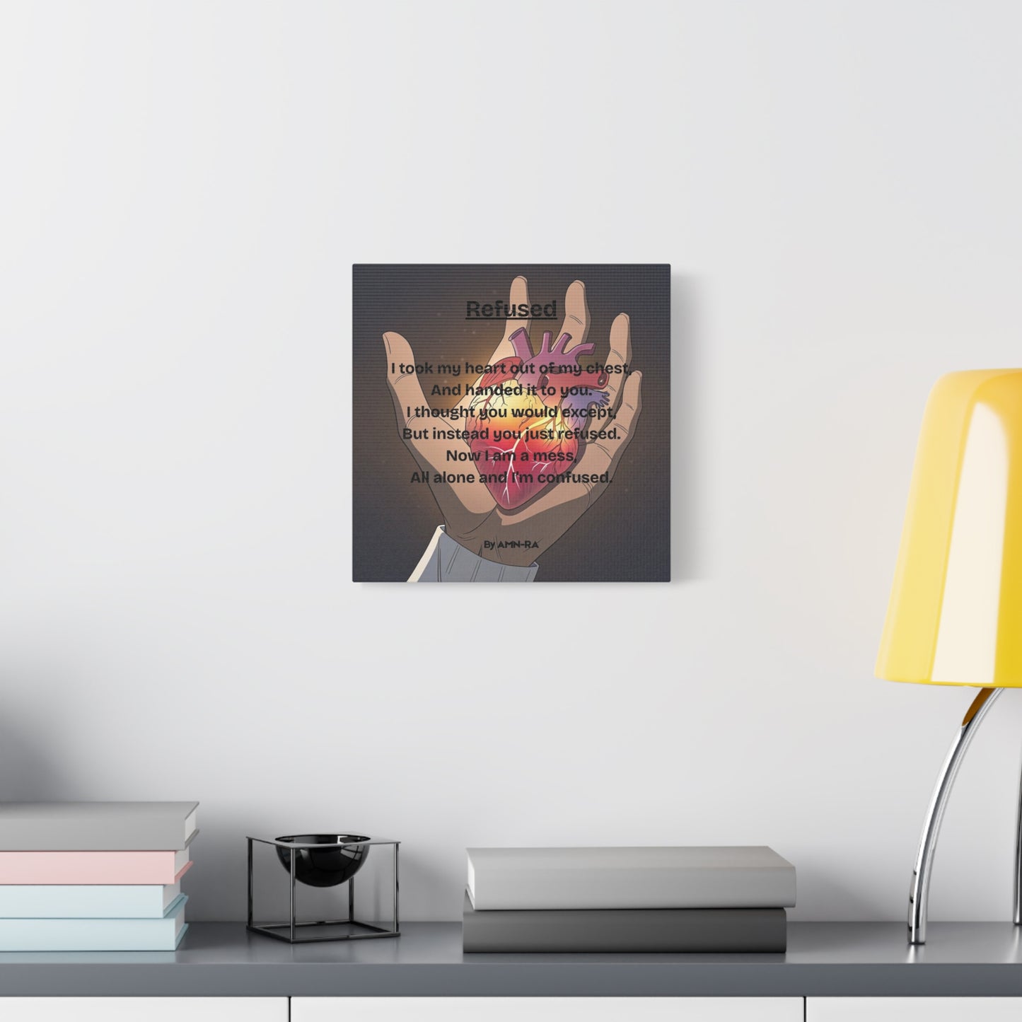 Canvas Poster - Full Color "Refused" by AMN_RA