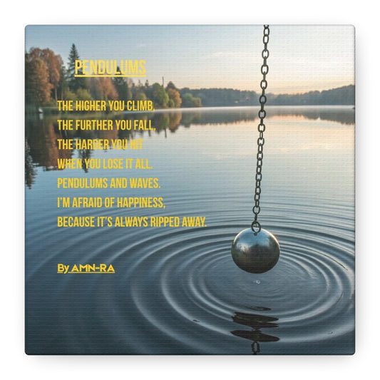Canvas Poster - Full Color "Pendulums" by AMN_RA