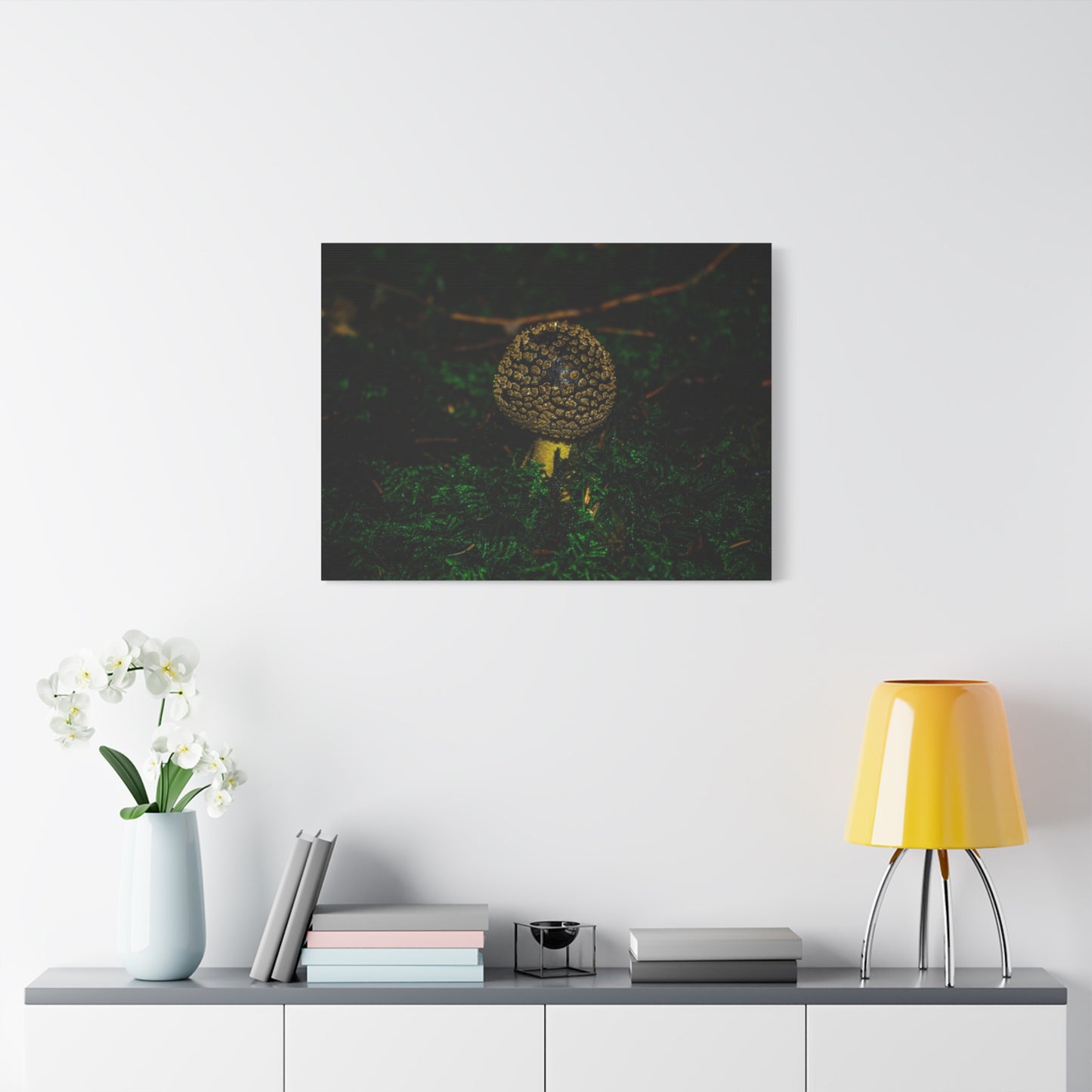 Canvas Print - Micro Mushroom Design