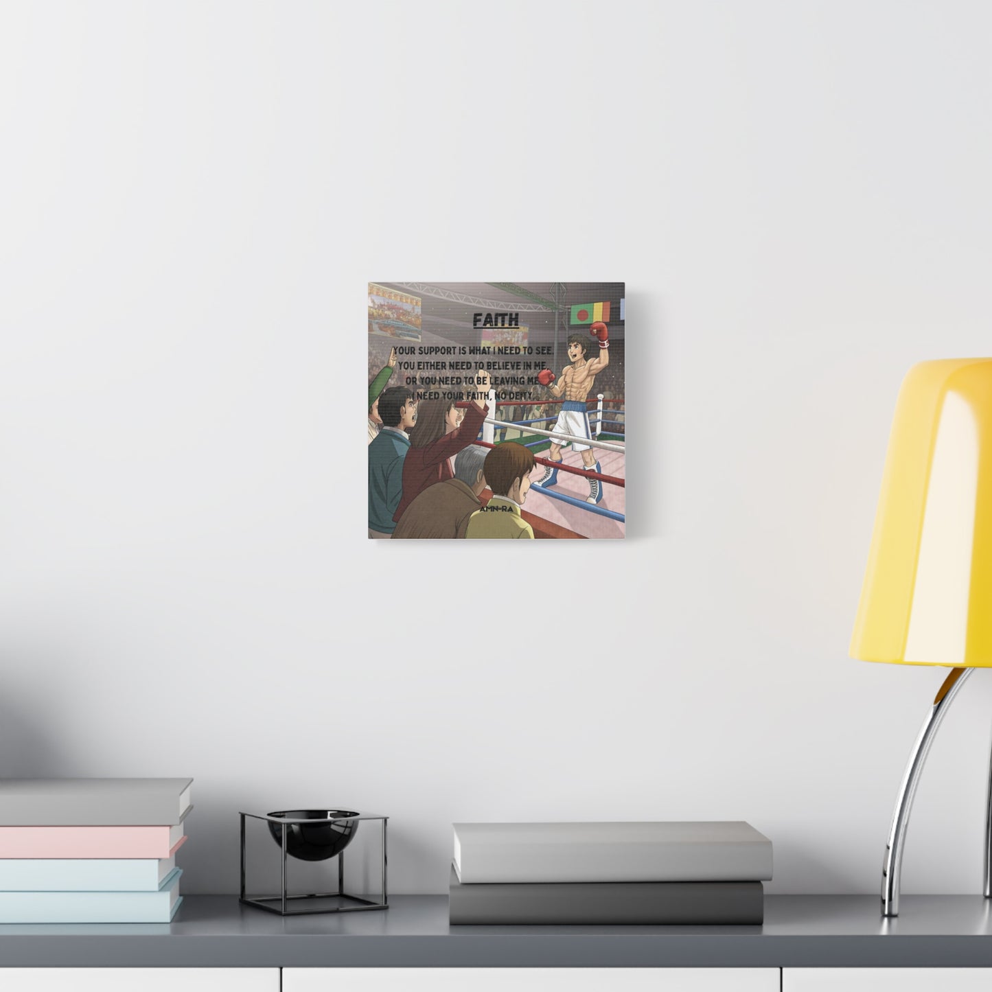 Canvas Poster - Full Color "Faith" by AMN_RA