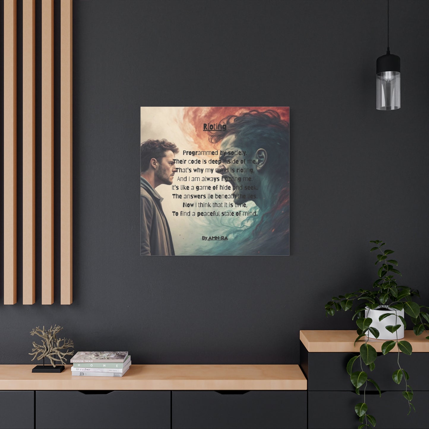 Canvas Print - Rioting - By AMN-RA