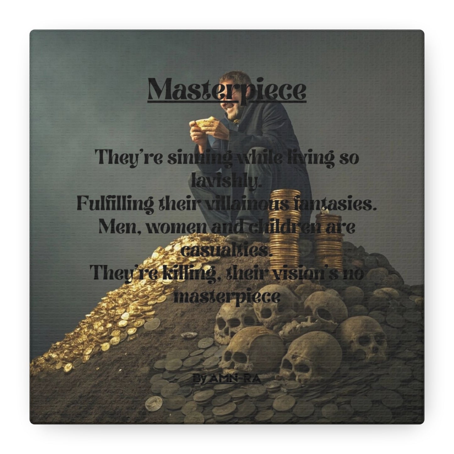 Canvas Print - Masterpiece - By AMN-RA