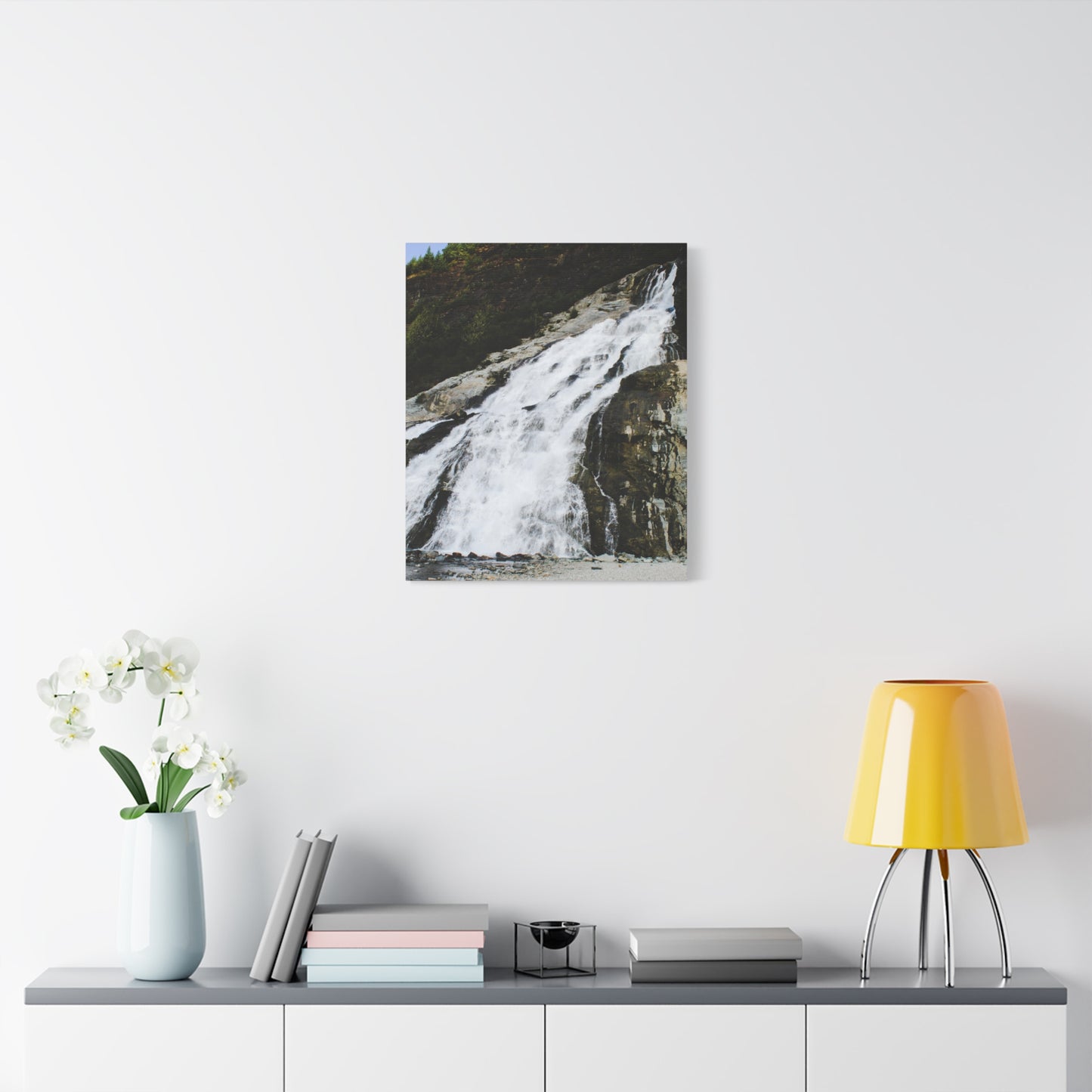 Canvas Print - Mighty Waterfall Photo